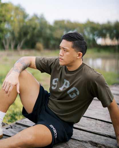 Drill Tee in SWAMP
