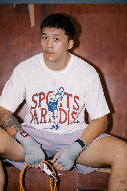 Boxer Tee in MAGNOLIA