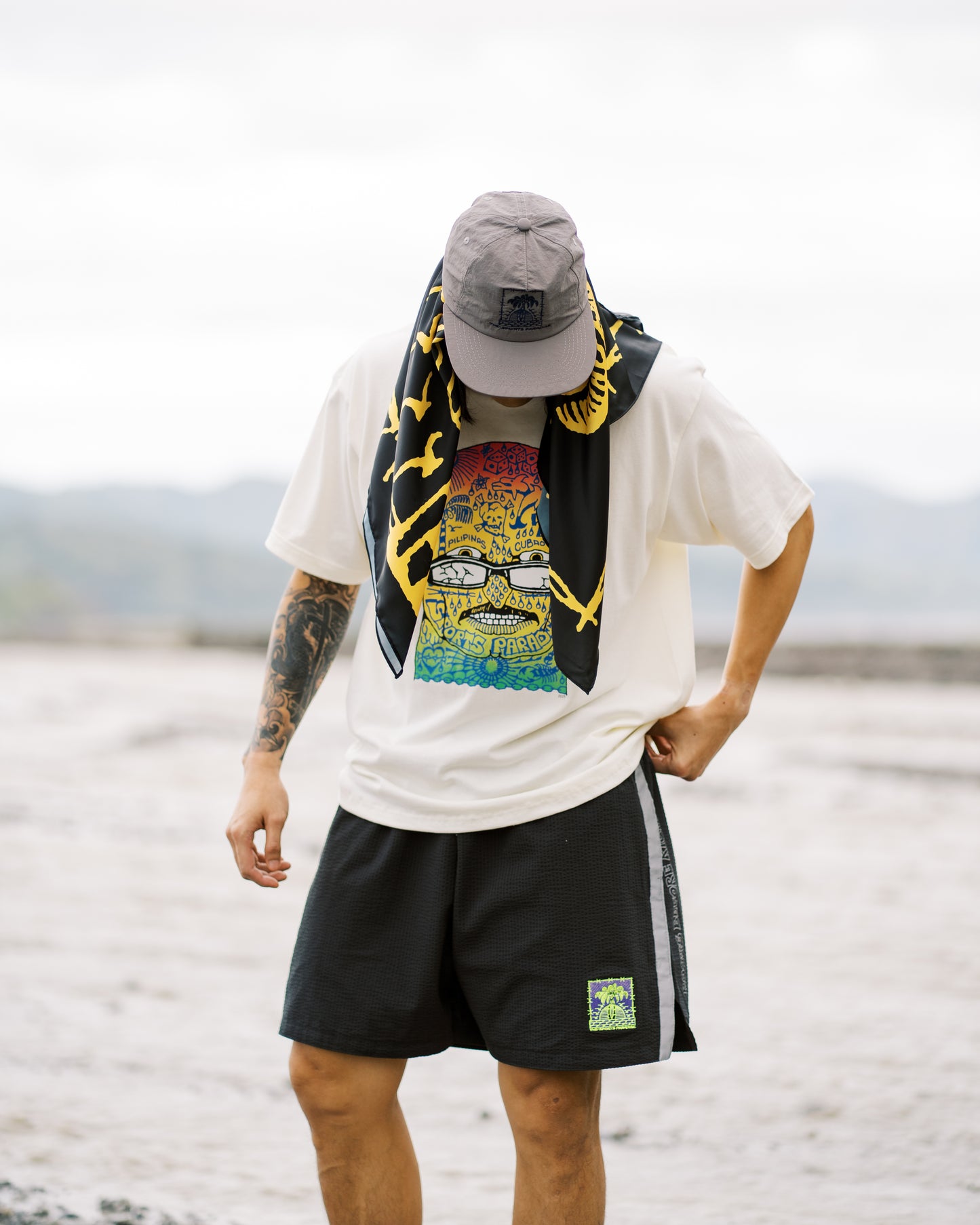 THE x SP TEE IN CREAM