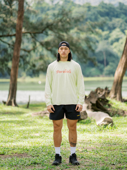 PARAISO LONG TEE - PISTACHIO