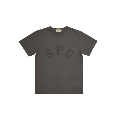 Drill Tee in CINDER