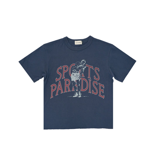 Boxer Tee in LAPIS