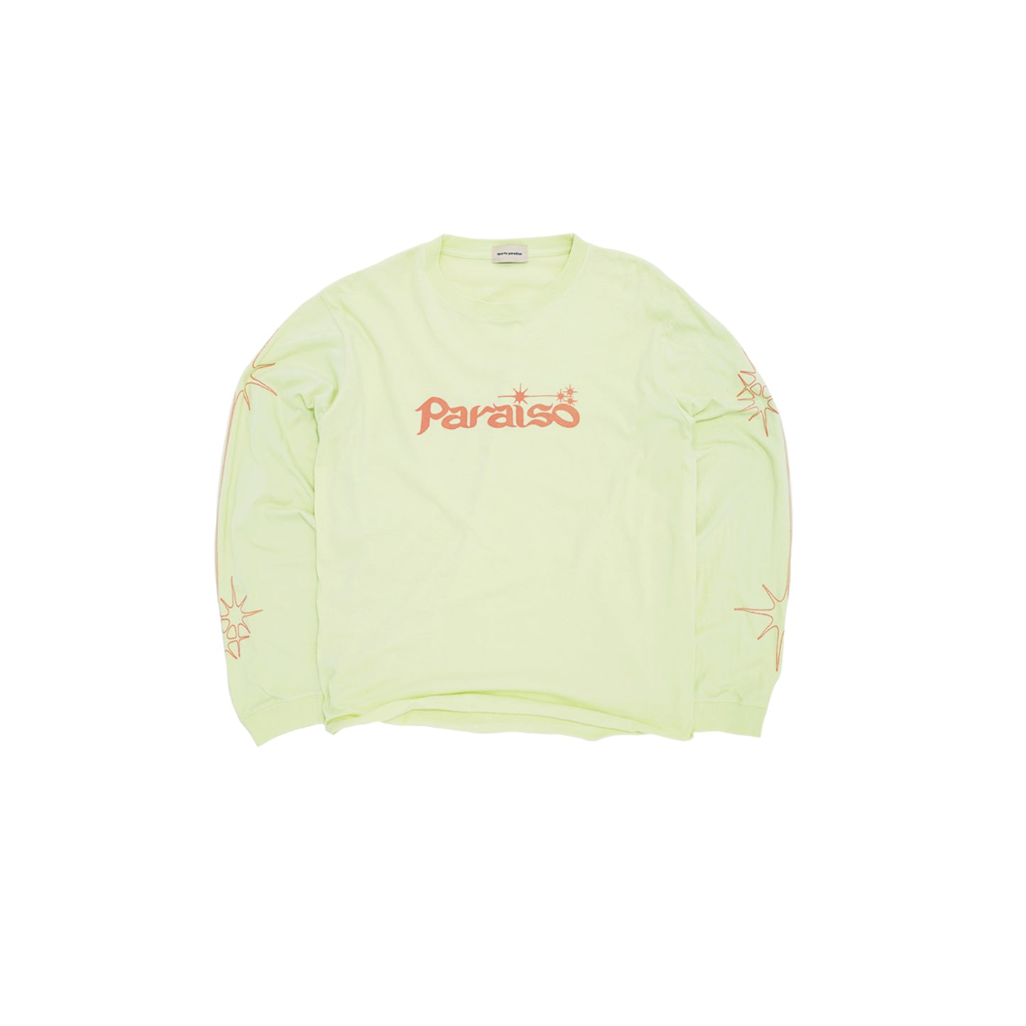 PARAISO LONG TEE - PISTACHIO