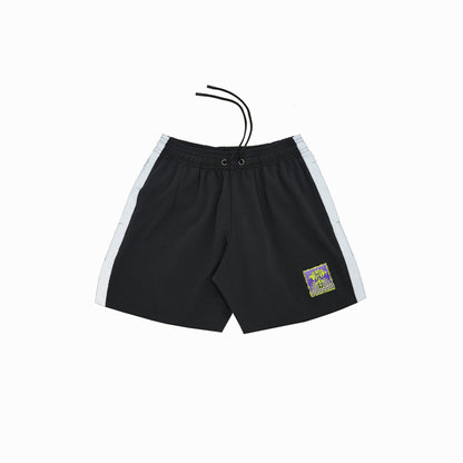 THE x SP SHORTS IN JET BLACK
