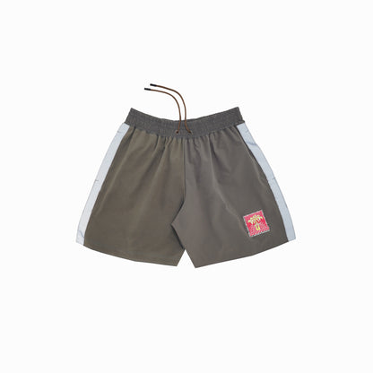 THE x SP SHORTS IN TAUPE/DARKGREY