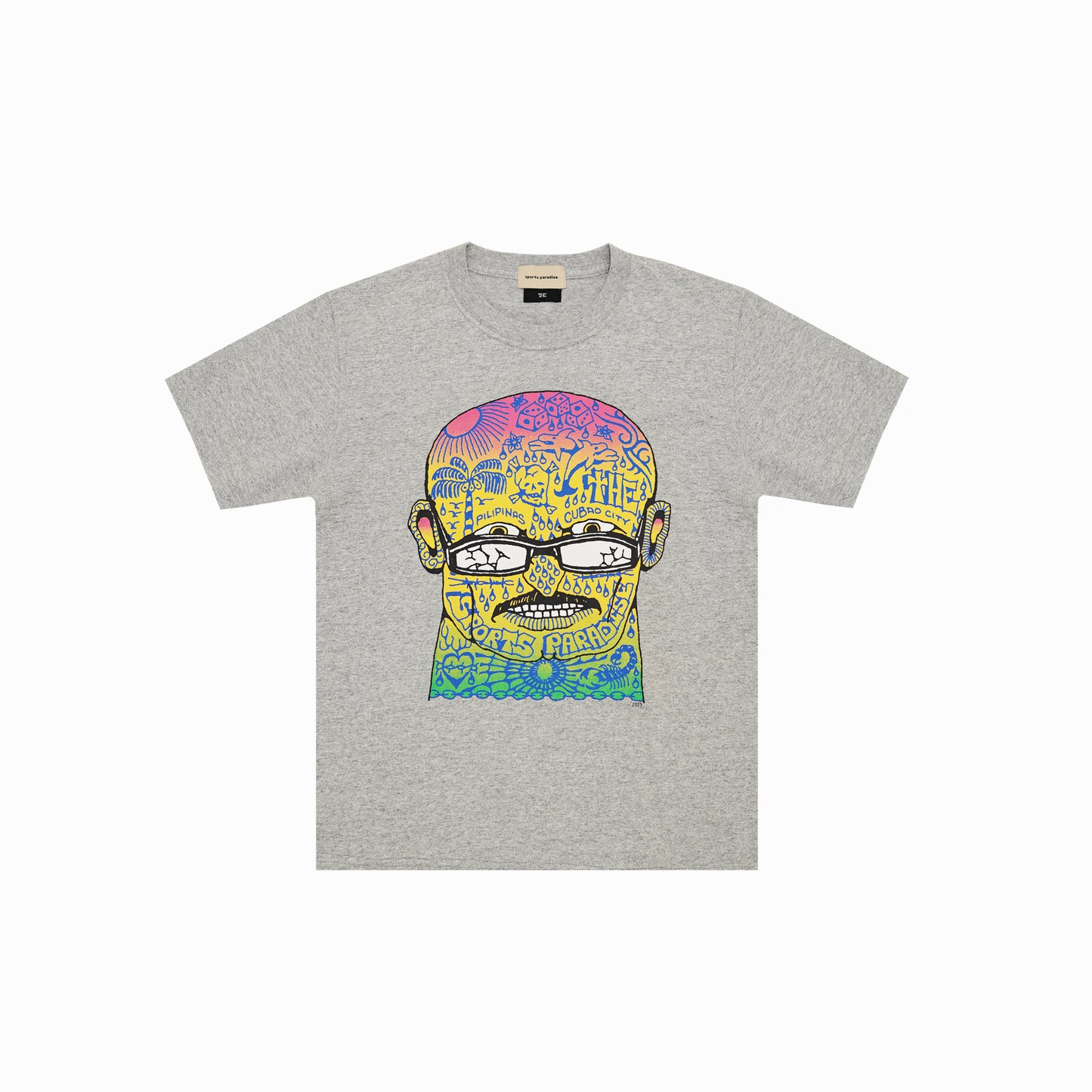 THE x SP TEE IN HEATHER GREY